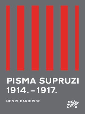 cover image of Pisma supruzi 1914.--1917.